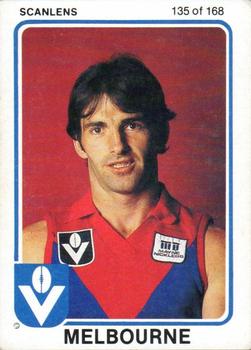 1981 Scanlens VFL #135 Laurie Fowler Front